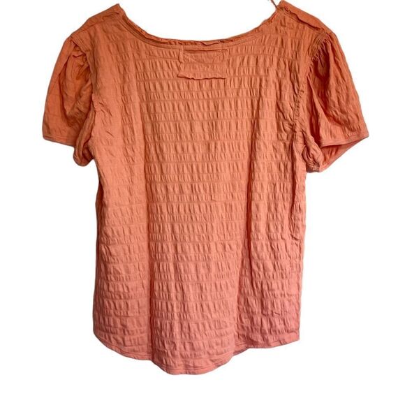 Free People Sugar Cube V-Neck T-Shirt.Size XL - Picture 7 of 14